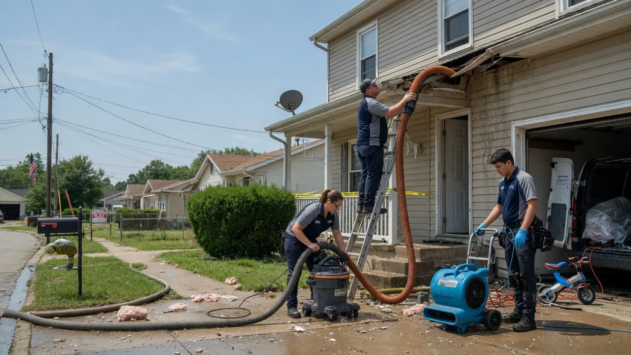Water Damage Restoration in Greenup, KY near me